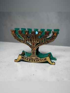 HANDCRAFTED JERUSALEM METAL NAPKIN HOLDER
